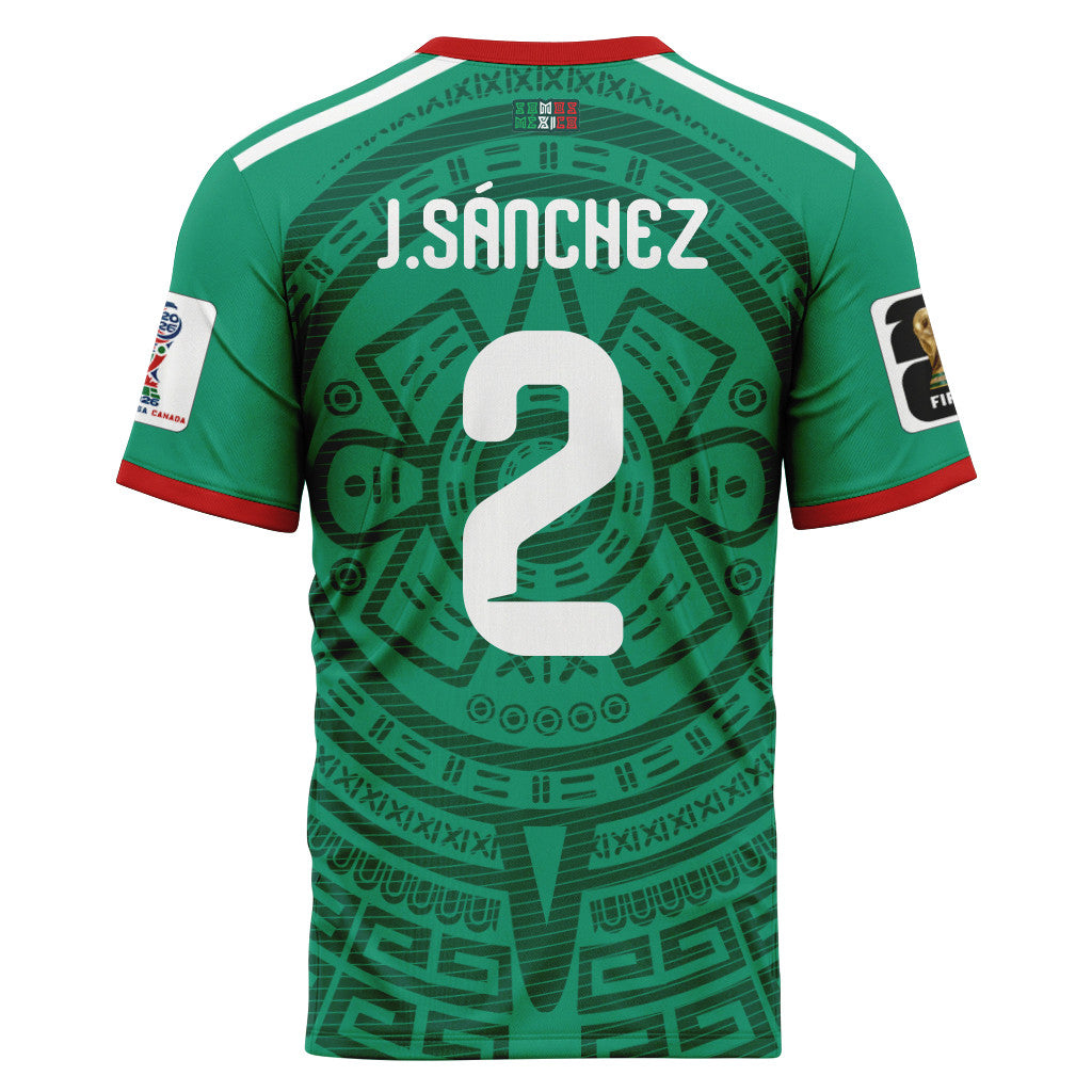Jorge S?nchez 2 AOP T-Shirt 2026 World Cup Mexico Home