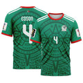 Edson ?lvarez 4 AOP T-Shirt 2026 World Cup Mexico Home