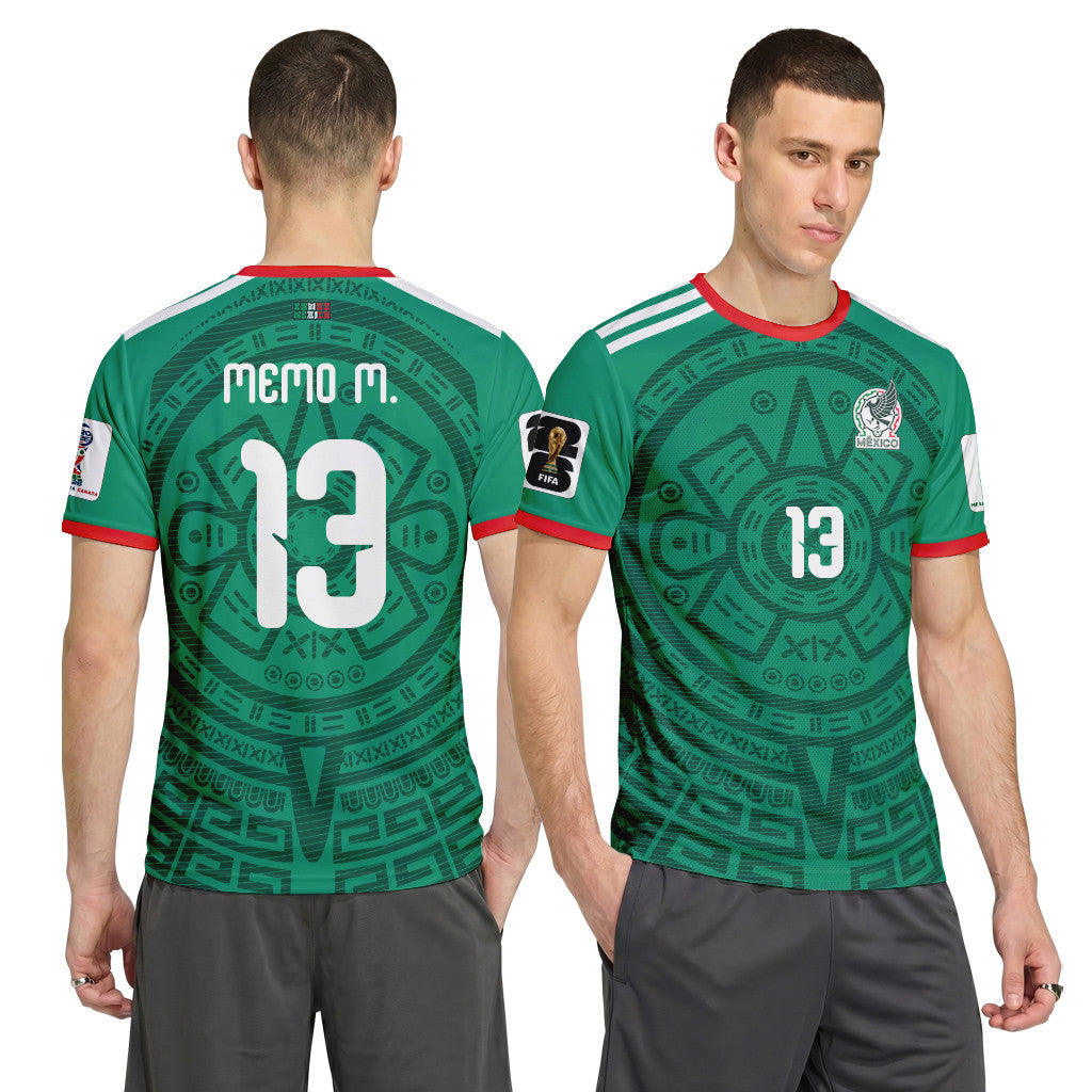 Memo M 13 AOP T-Shirt 2026 World Cup Mexico Home