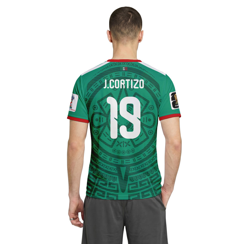 Jordi Cortizo 19 AOP T-Shirt 2026 World Cup Mexico Home
