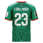 Jes?s Gallardo 23 AOP T-Shirt 2026 World Cup Mexico Home