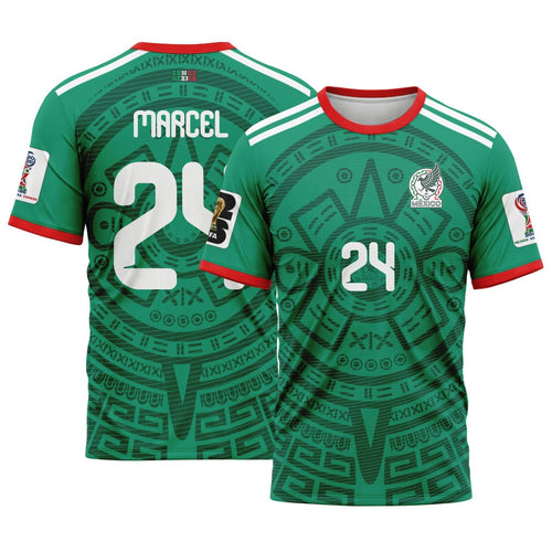 Marcel Ruiz 24 AOP T-Shirt 2026 World Cup Mexico Home