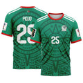 Piojo 25 AOP T-Shirt 2026 World Cup Mexico Home