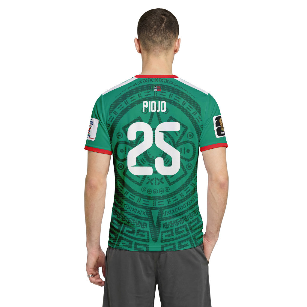 Piojo 25 AOP T-Shirt 2026 World Cup Mexico Home