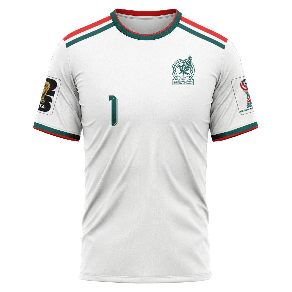 Guillermo Ochoa 1 2026 World Cup Mexico Away AOP T-Shirt