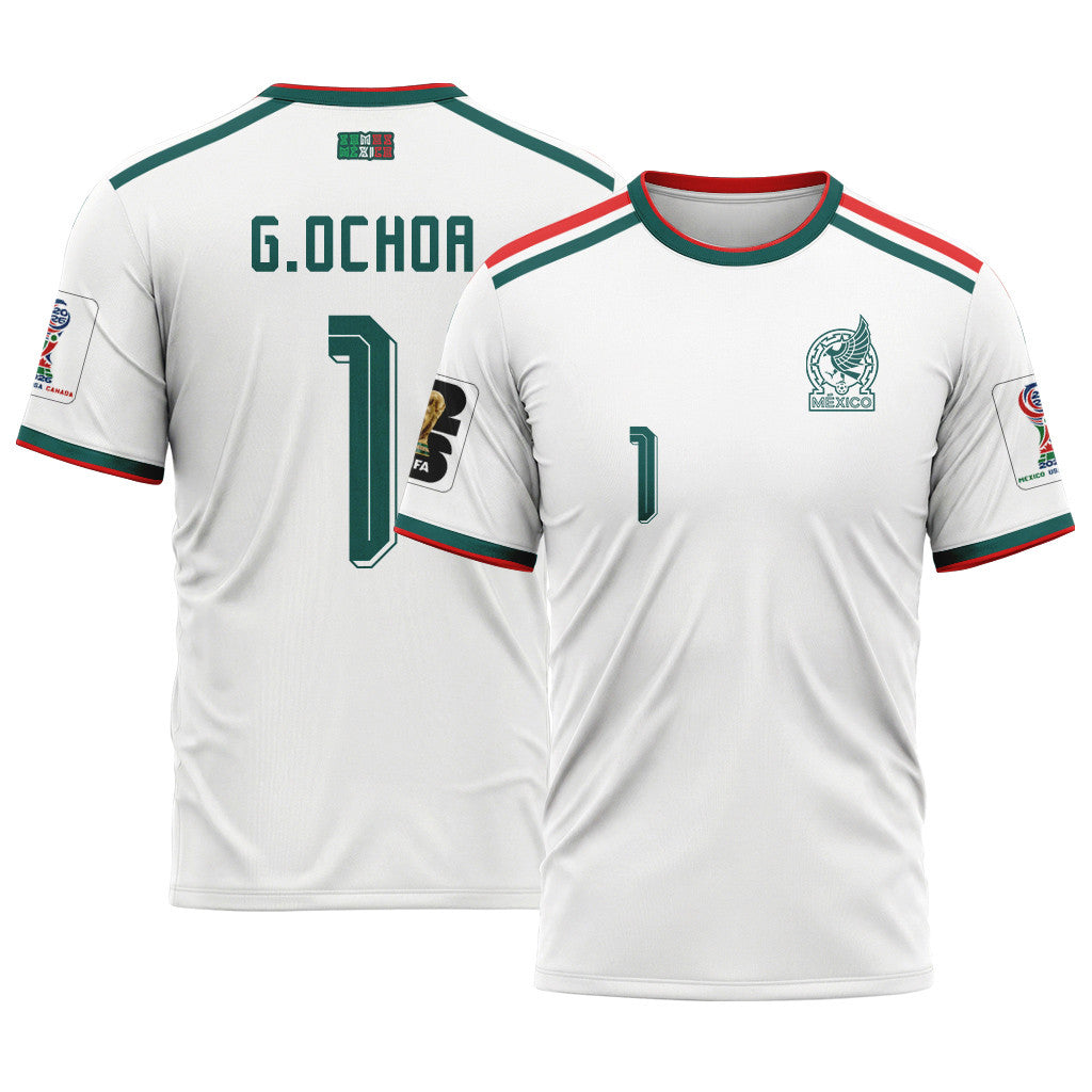 Guillermo Ochoa 1 2026 World Cup Mexico Away AOP T-Shirt
