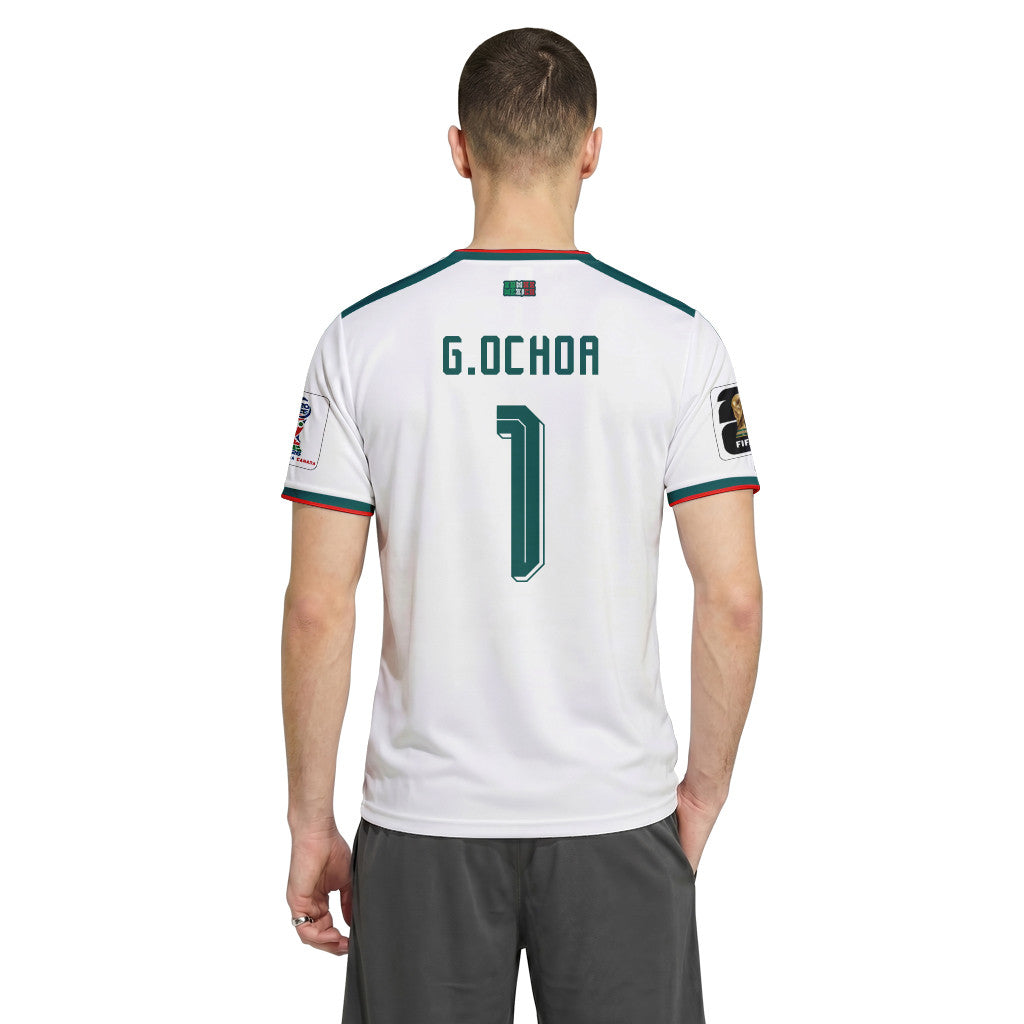 Guillermo Ochoa 1 2026 World Cup Mexico Away AOP T-Shirt