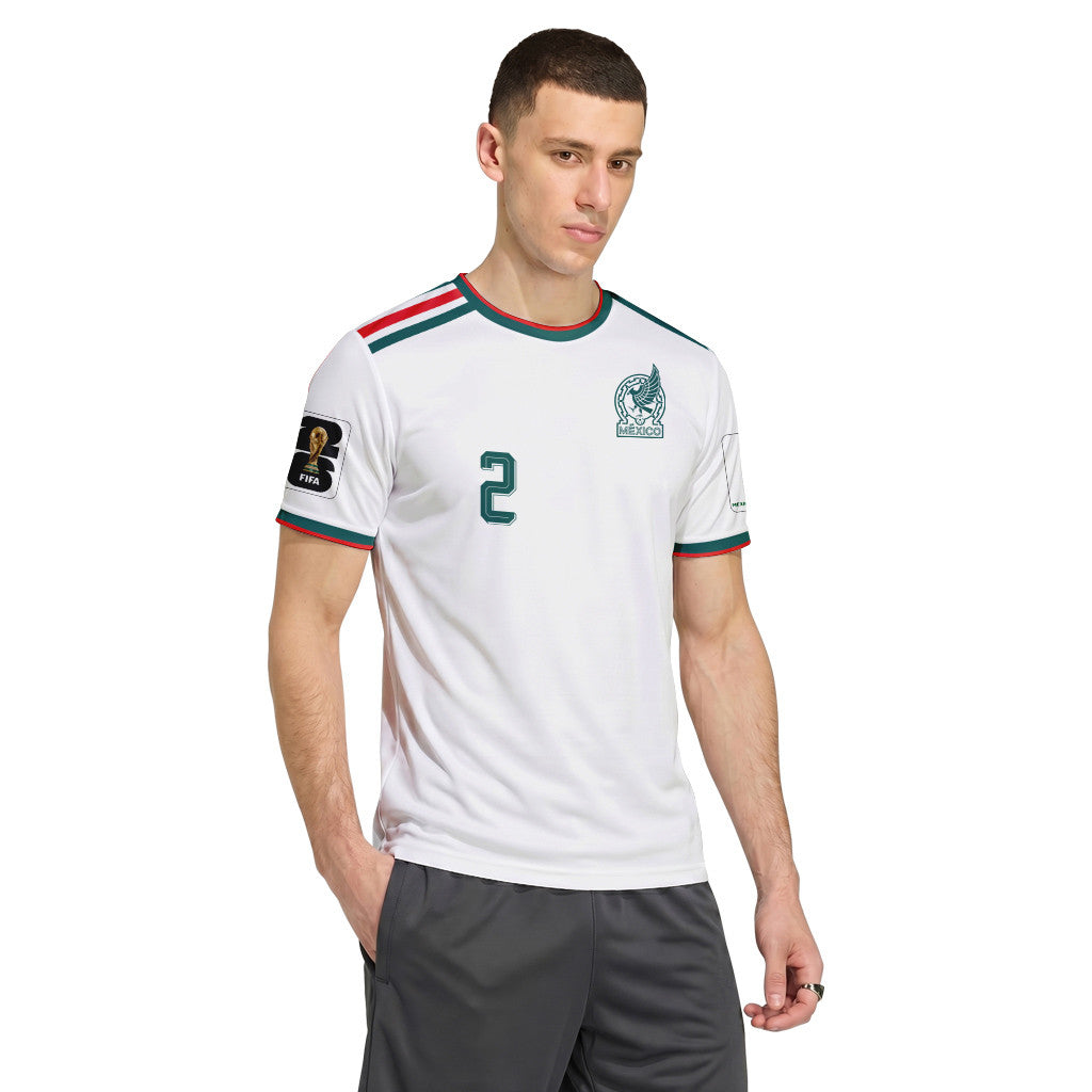 Jorge S?nchez 2 AOP T-Shirt 2026 World Cup Mexico Away