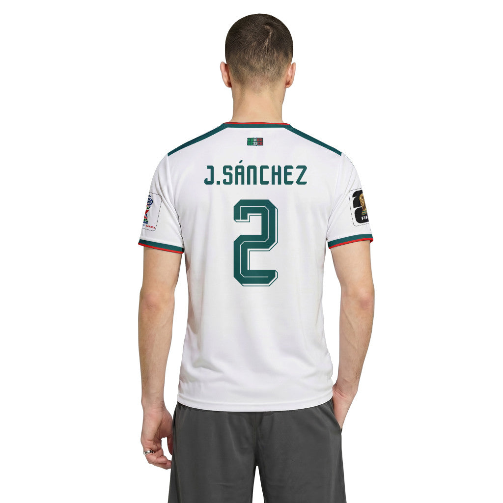 Jorge S?nchez 2 AOP T-Shirt 2026 World Cup Mexico Away