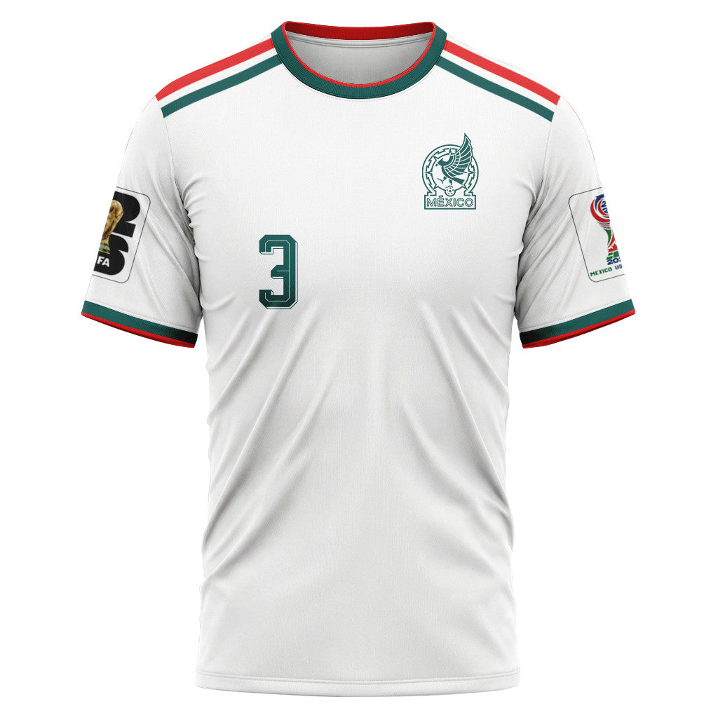 C?sar Montes 3 AOP T-Shirt 2026 World Cup Mexico Away