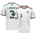 C?sar Montes 3 AOP T-Shirt 2026 World Cup Mexico Away