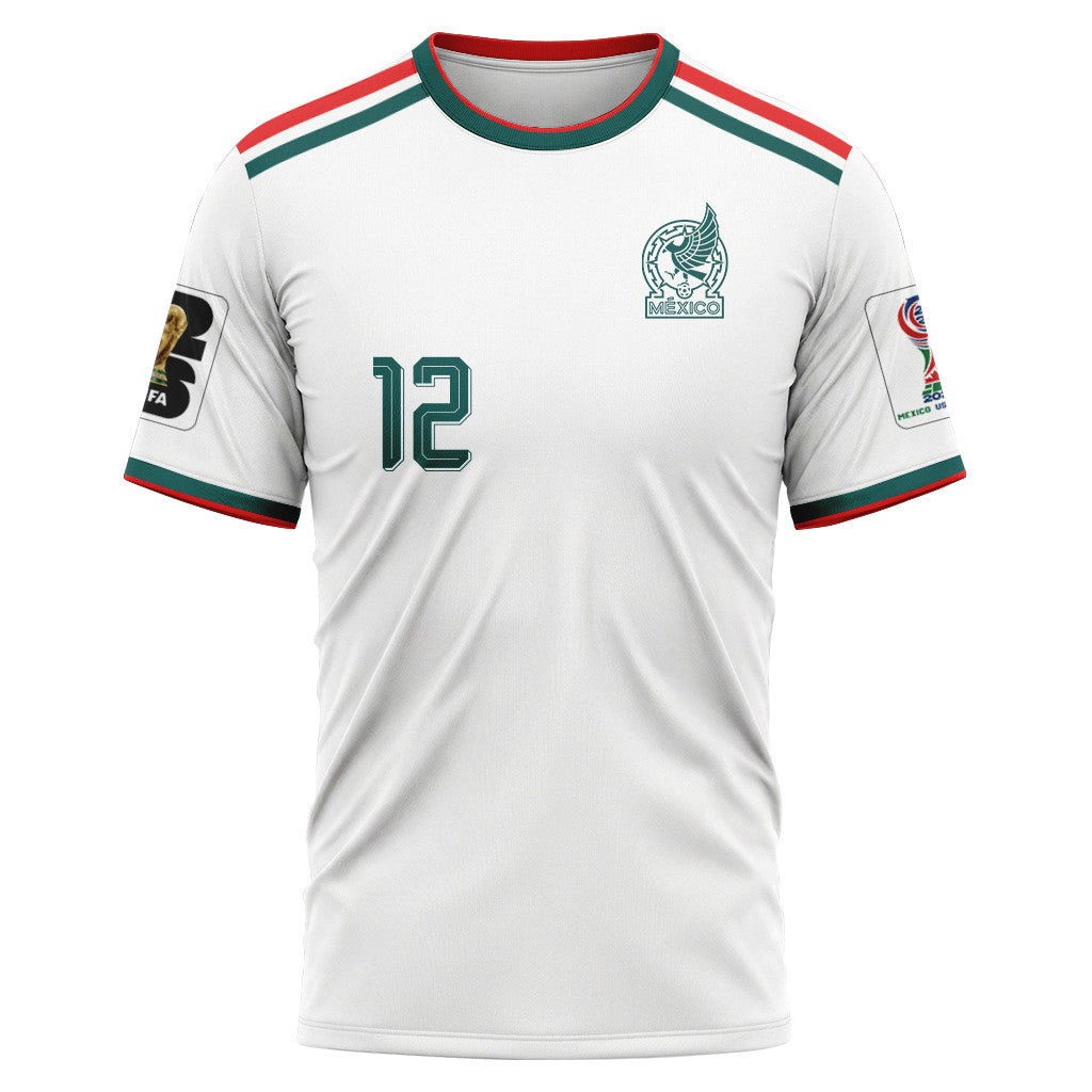 Luis Malag?n 12 AOP T-Shirt 2026 World Cup Mexico Away