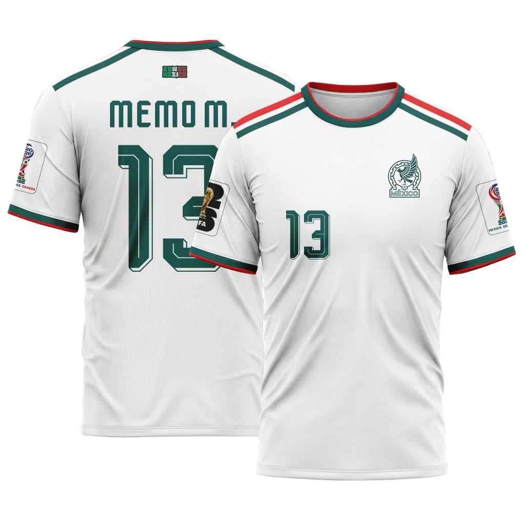 Memo M 13 AOP T-Shirt 2026 World Cup Mexico Away