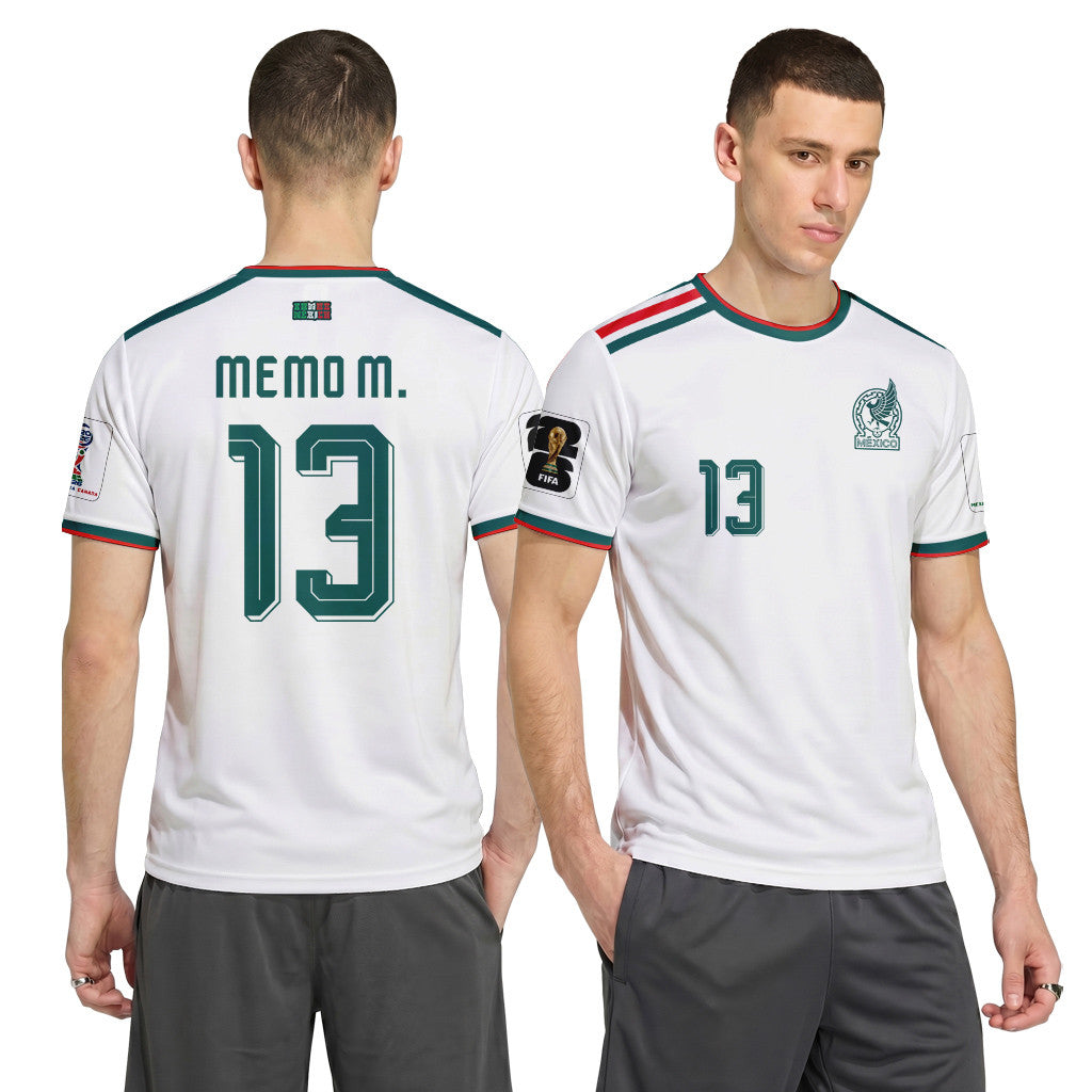 Memo M 13 AOP T-Shirt 2026 World Cup Mexico Away