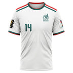 Erick S?nchez 14 AOP T-Shirt 2026 World Cup Mexico Away