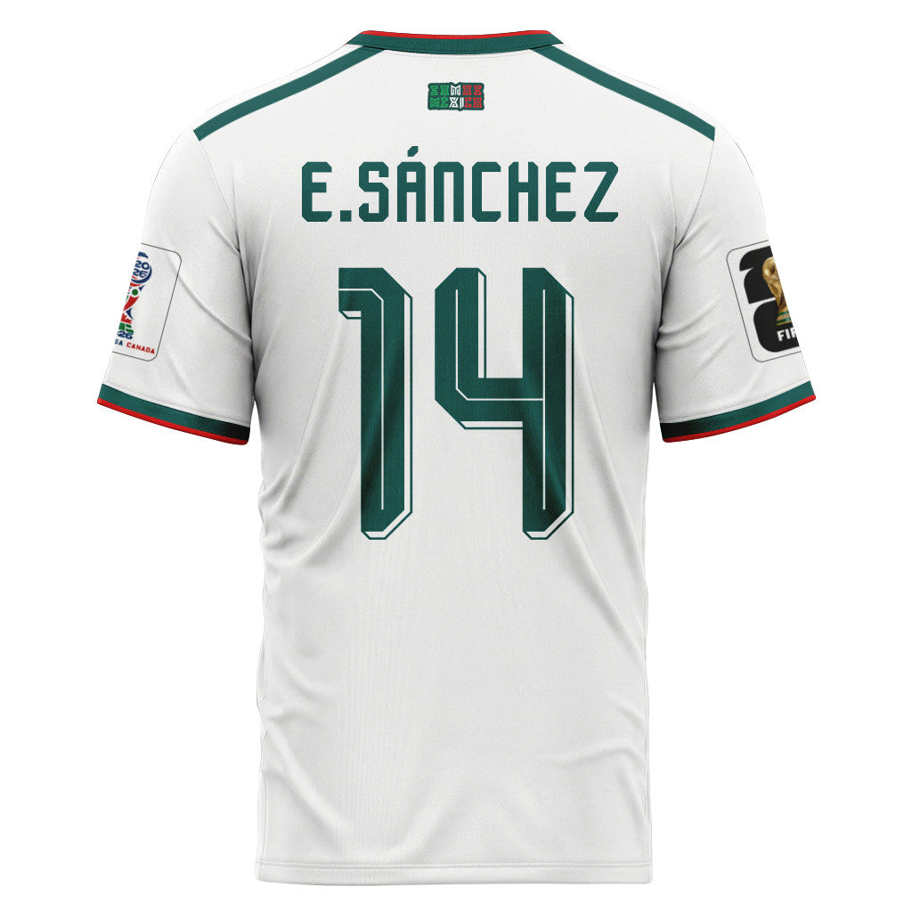 Erick S?nchez 14 AOP T-Shirt 2026 World Cup Mexico Away