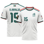 N?stor Araujo 15 AOP T-Shirt 2026 World Cup Mexico Away