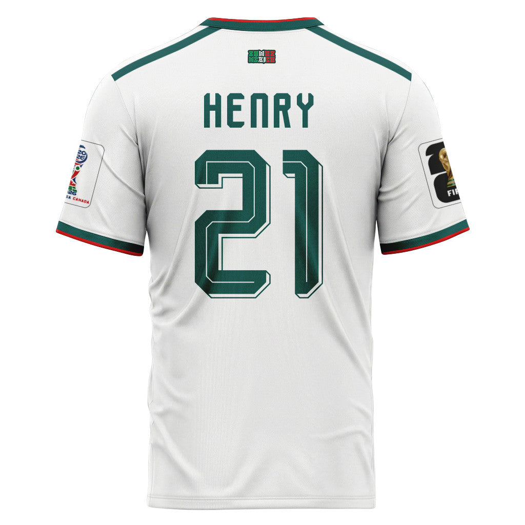 Henry Mart?n 21 AOP T-Shirt 2026 World Cup Mexico Away