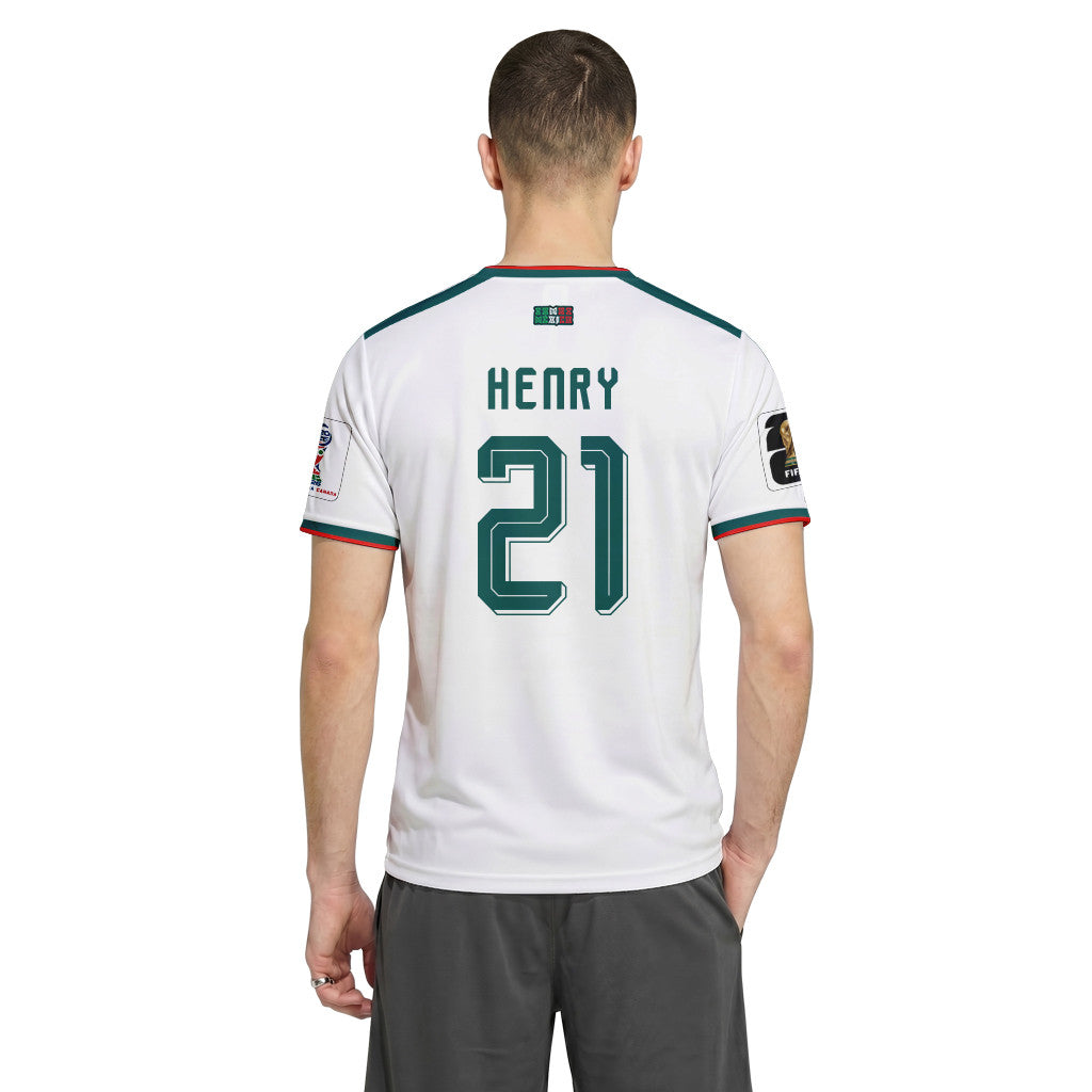 Henry Mart?n 21 AOP T-Shirt 2026 World Cup Mexico Away