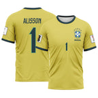 Alisson 1 2026 World Cup Brazil Home AOP T-Shirt