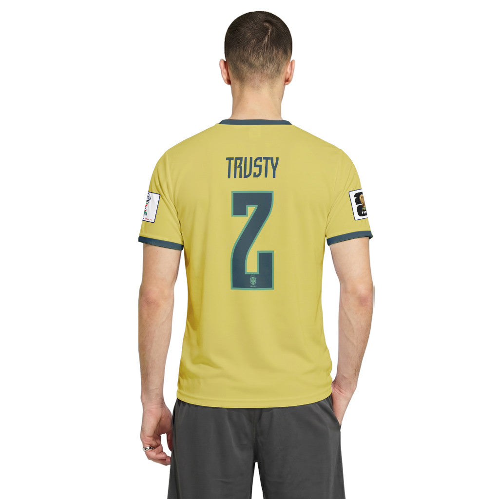 Danilo 2 2026 World Cup Brazil Home AOP T-Shirt