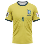 Gabriel 4 2026 World Cup Brazil Home AOP T-Shirt