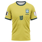 Neymar Jr 10 2026 World Cup Brazil Home AOP T-Shirt