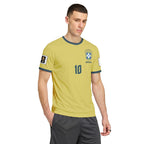 Neymar Jr 10 2026 World Cup Brazil Home AOP T-Shirt