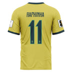 Raphinha 11 2026 World Cup Brazil Home AOP T-Shirt