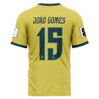 Jo?o Gomes 15 2026 World Cup Brazil Home AOP T-Shirt