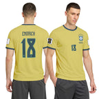 Endrick 18 2026 World Cup Brazil Home AOP T-Shirt