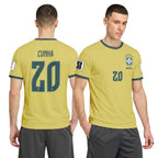 Cunha 20 2026 World Cup Brazil Home AOP T-Shirt
