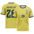 Douglas Luiz 26 2026 World Cup Brazil Home AOP T-Shirt