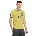 Douglas Luiz 26 2026 World Cup Brazil Home AOP T-Shirt