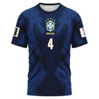 Gabriel 4 AOP T-Shirt 2026 World Cup Brazil Away