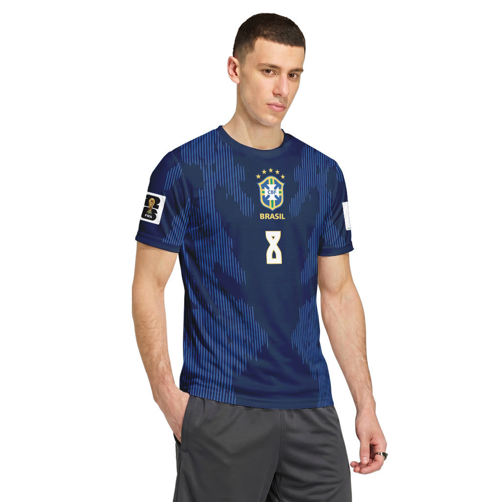 Bruno G 8 AOP T-Shirt 2026 World Cup Brazil Away