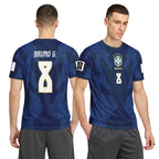 Bruno G 8 AOP T-Shirt 2026 World Cup Brazil Away