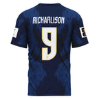 Richarlison 9 AOP T-Shirt 2026 World Cup Brazil Away