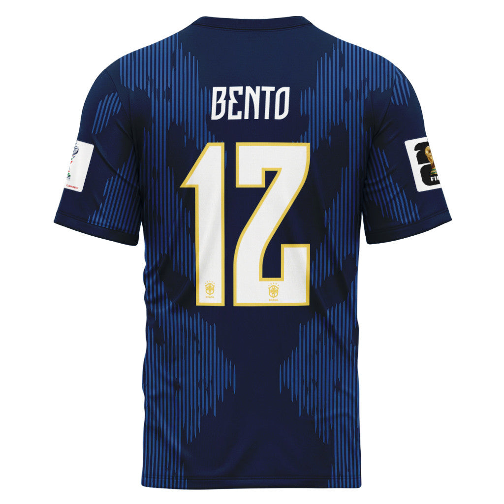 Bento 12 AOP T-Shirt 2026 World Cup Brazil Away