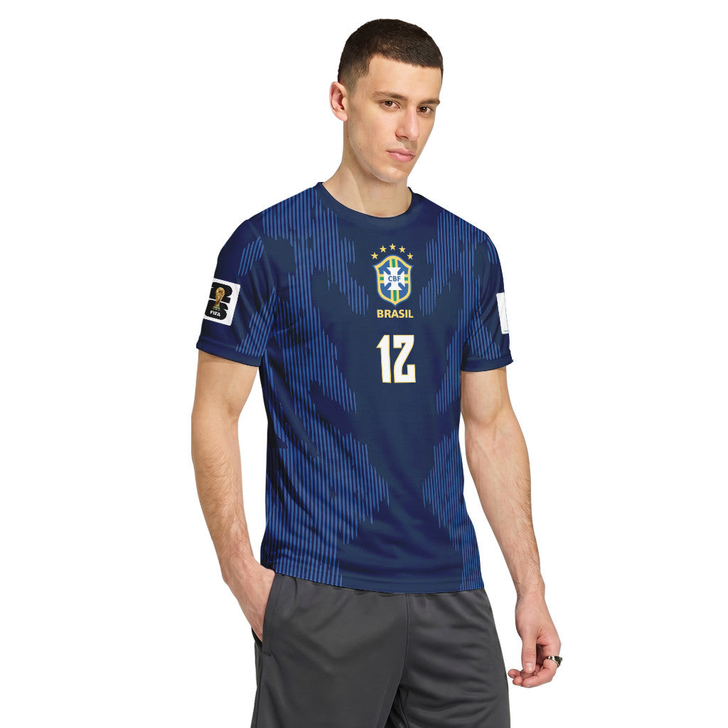 Bento 12 AOP T-Shirt 2026 World Cup Brazil Away