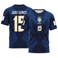 Jo?o Gomes 15 AOP T-Shirt 2026 World Cup Brazil Away