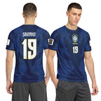 Savinho 19 AOP T-Shirt 2026 World Cup Brazil Away