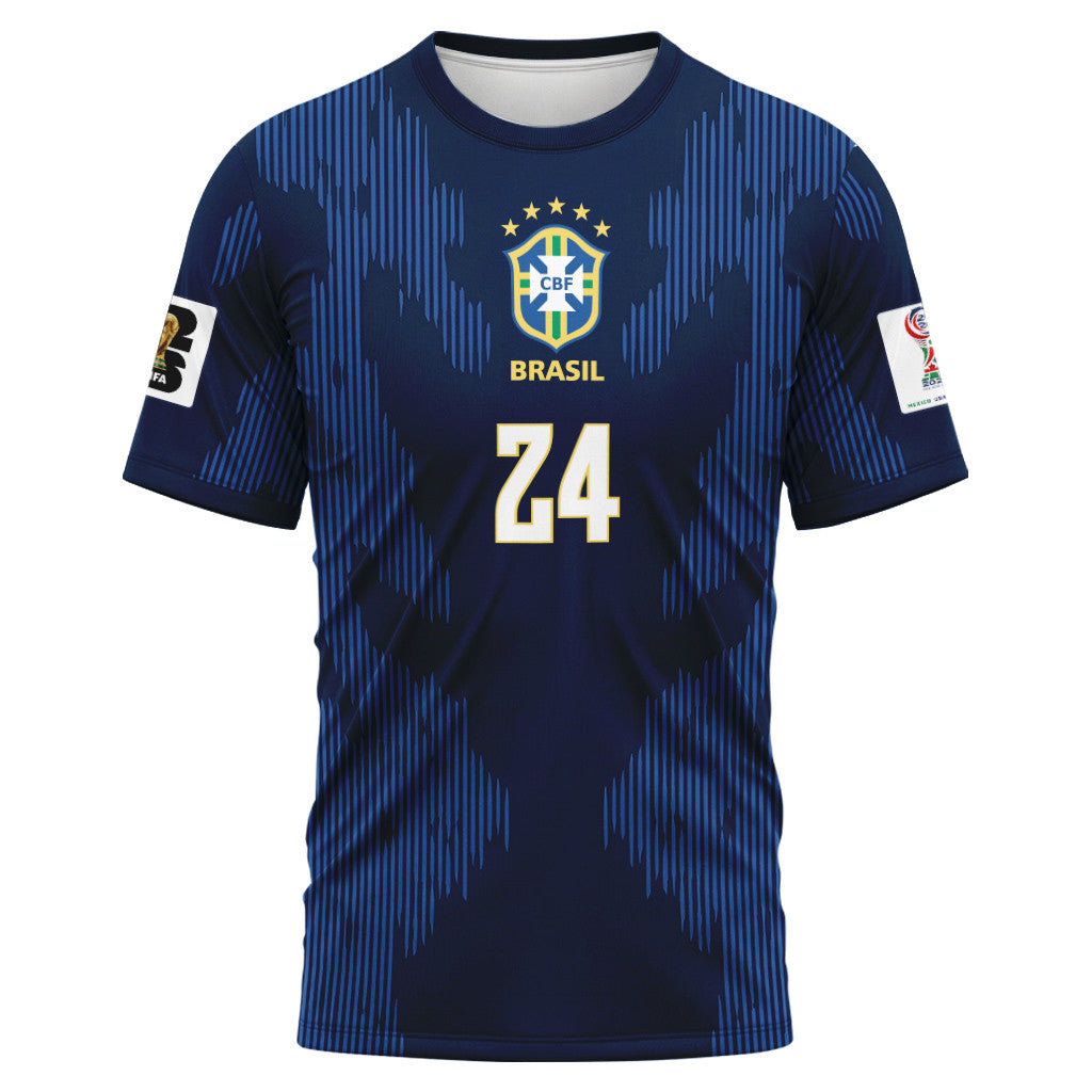 Sara 24 AOP T-Shirt 2026 World Cup Brazil Away