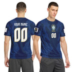 Brazil 2026 World Cup Away Personalized AOP T-Shirt
