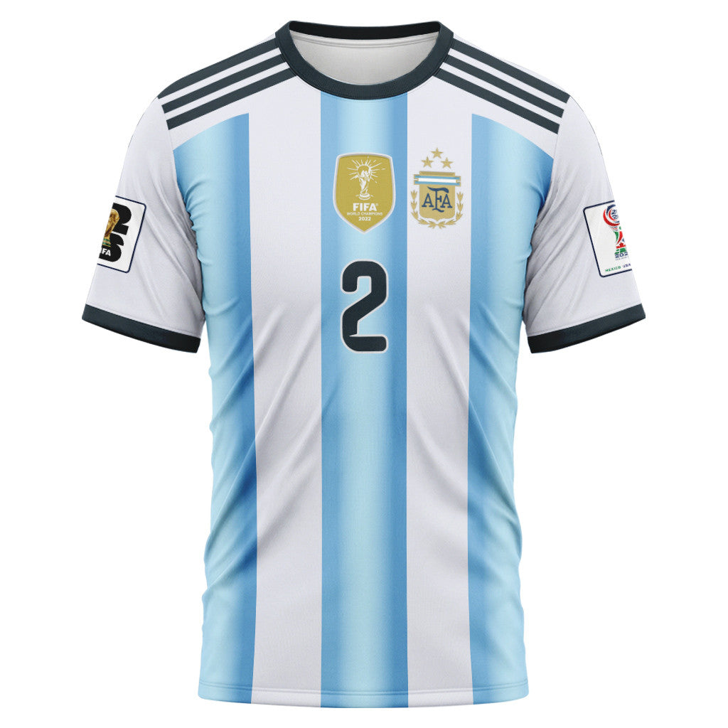 Molina 2 AOP T-Shirt 2026 World Cup Argentina Home
