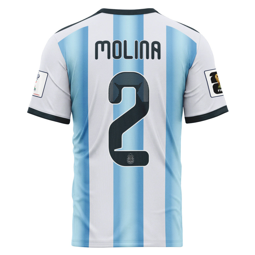 Molina 2 AOP T-Shirt 2026 World Cup Argentina Home