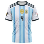 Montiel 4 AOP T-Shirt 2026 World Cup Argentina Home