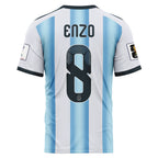 Enzo 8 AOP T-Shirt 2026 World Cup Argentina Home