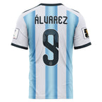 Alvarez 9 AOP T-Shirt 2026 World Cup Argentina Home