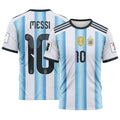 Messi 10 2026 World Cup Argentina Home AOP T-Shirt